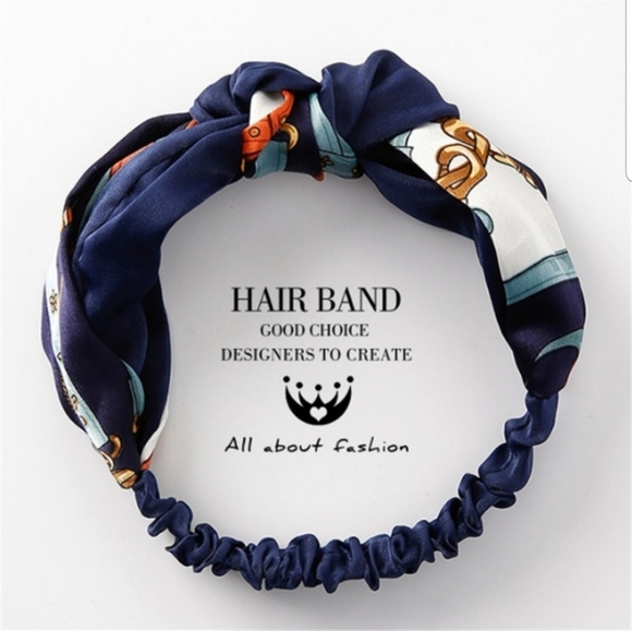 Accessories - Blue and Multicolor Hair Band